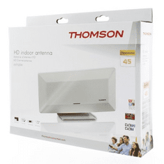 Thomson ANT1528W aktívna izbová DVB-T/T2 anténa, biela