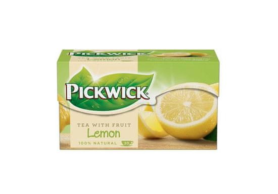 Pickwick Čaj, zelený, 20x2 g, PICKWICK, citrón