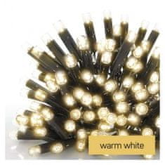 EMOS D2AW03 Profi LED spojovacia reťaz čierny, 10 m, vonkajšia aj vnútorná, teplá biela 1550020002