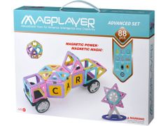MAGPLAYER Magplayer magnetická stavebnica 88 ks