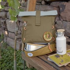 Lässig Detský batôžtek Mini Rolltop Backpack Nature olive