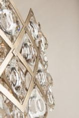 HUDSON VALLEY HUDSON VALLEY nástenné svietidlo TIARA kov/oceľ/krištáľ bronz/číra E14 2x60W 214-12-CE