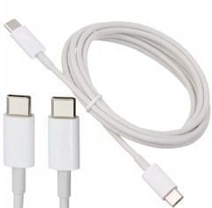Foxter  XT2362 Kábel USB-C/USB-C, 1 m biely