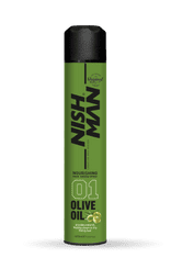 NISHMAN Lak na vlasy Styling spray Olive Oil Sheen 400 ml.