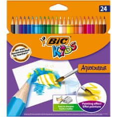 KOH-I-NOOR Akvarelové ceruzky 24 farieb Aquacouleur Kids