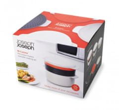 Joseph Joseph 4-dielna sada riadu M-Cuisine Microwave Stackable set