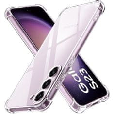 IZMAEL Anti Shock silikonové púzdro pre Samsung Galaxy S21 FE - Transparentná KP27883