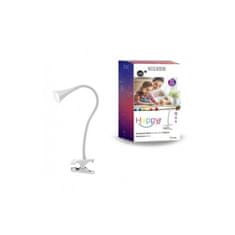 Nielsen NILSEN LED stolní lampa HAPPY klips 2,5W, bílá