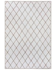 NORTHRUGS AKCIA: 120x170 cm Kusový koberec Twin-Wendeteppiche 105455 Linen – na von aj na doma 120x170