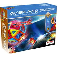 MAGPLAYER Magplayer magnetická stavebnica 45 ks