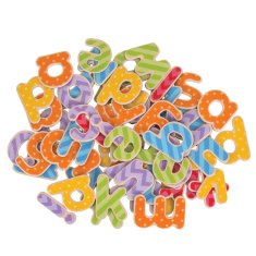 Bigjigs Toys magnetická farebná abeceda malé