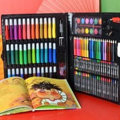 JOJOY® Kreatívna 150-dielna kresliaca sada farieb pre deti na tvorenie | ARTDECK