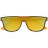 Oranžové bezrámové zrkadlové okuliare "Rimless 2.0"