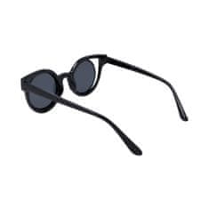 Sunmania Čierne retro slnečné okuliare "Veteran"
