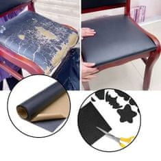 Vixson Samolepiaca opravná záplata na obnovenie koženého nábytku (1,4 m x 1 m) – hnedá | LEATHERPATCH