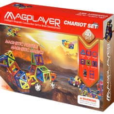 MAGPLAYER Magplayer magnetická stavebnica 40 ks