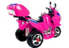 Lean-toys Dobíjací motocykel HC8051 Pink