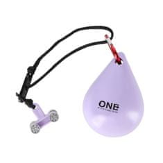 ONE Fitness masážna obruč so závažím OHA02 fialová