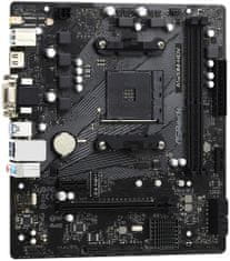 ASRock A520M-HDV / AMD A520 / AM4 / 2x DDR4 DIMM / M.2 / VGA / DVI-D / HDMI / mATX