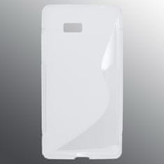 PS Puzdro gumené HTC Desire 600 transparent