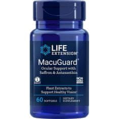 Life Extension Doplnky stravy Macuguard Ocular Support With Saffron Astaxanthin