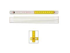 Stabila skladacia meter drevený žlto -biely séria 700 2m Stabila TYP 717 (01328)