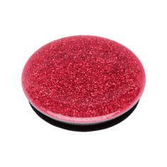 PopSockets PopGrip Gen.2, Glitter Red, červené trblietky zaliate v živici