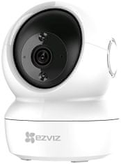EZVIZ IP kamera H6C 2MP/ vnútorná/ Wi-Fi/ 2Mpix/ objektív 4mm/ H.264/ IR prísvit až 10m/ biela
