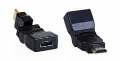 AQ HDMI kabel KV102 adaptér - HDMI 360° flexibilní