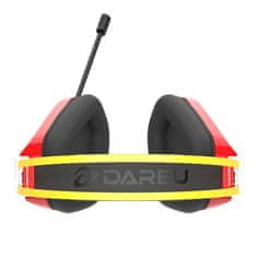 Dareu Herné slúchadlá Dareu EH732 USB RGB (červené)