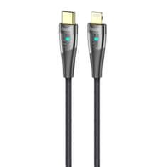 Budi Kábel USB-C do lightning Budi 20W, 1,5 m (čierny)