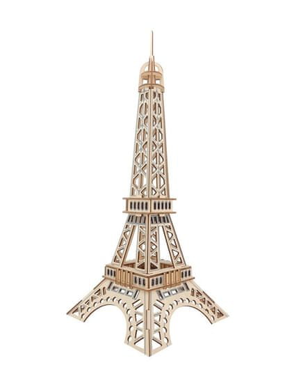 Woodcraft Woodcraft Dřevěné 3D puzzle Eiffelova věž