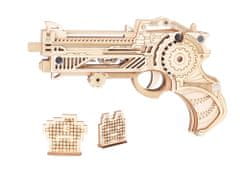 Woodcraft Woodcraft Dřevěné 3D puzzle Zbraň na gumičky Virbius