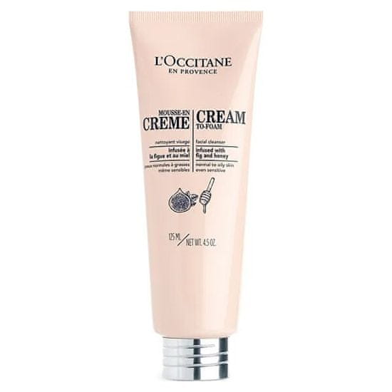 LOccitane En Provenc Čistiaci krém pre normálnu až mastnú pleť (Cream-to-Foam Facial Clean ser) 125 ml