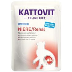 Finnern Kapsička KATTOVIT Feline Diet Kidney-diet/Renal duck 85 g