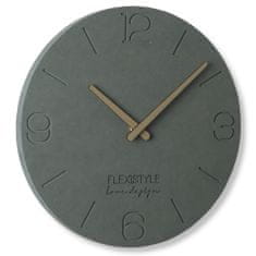Flexistyle Nástenné ekologické hodiny Eko 3 z210c 1a-dx, 30 cm