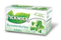 Pickwick Čaj, bylinný, 20 x 1,6 g, mätový, 4005255