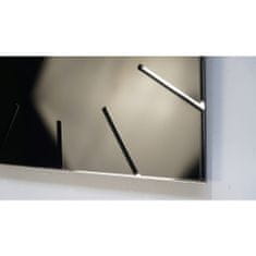 Flexistyle Dizajnové nástenné hodiny Exact z119-1-0-x, 30 cm, čierne