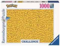 Ravensburger Challenge Puzzle: Pokémon Pikachu 1000 dielikov