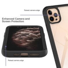 Techsuit Defense360 Pro + ochrana displeja - iPhone 12 Pro Max - čierna