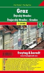 Freytag & Berndt PL 14 CP Graz 1:10 000 / vreckový plán mesta