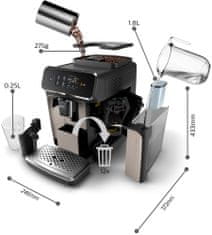 Philips automatický kávovar EP2235/40 Series 2200 LatteGo