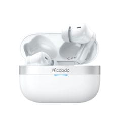 Mcdodo Bezdrôtové slúchadlá do uší Mcdodo s puzdrom ENC, biele HP-8040