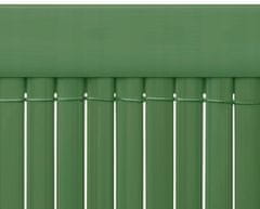 Bluegarden Balkónová zástena Shad zelená, velikost 100x300