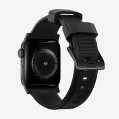 Nomad Rugged Band - Odolný remienok pre Apple Watch 45 / 49 mm, čierny