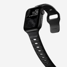 Nomad Sport Band - Športový vodotesný remienok pre Apple Watch 45 / 49 mm, čierny