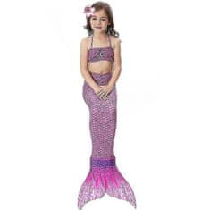 Surtep Kostým morskej panny 3-pack Purple Dream (Veľkosť 140)
