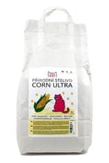 Rebel Podstielka Cat prírodná, hrudkujúca Corn Ultra 7l
