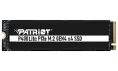 Patriot P400 Lite 500GB SSD / Interný / M.2 PCIe Gen4 x4 NVMe / 2280