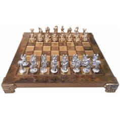 Manopoulos Šachy kovové Malá sfinga - hnedá